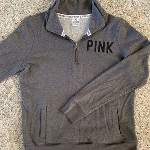 Quarter Zip Sweatshirt from PINK